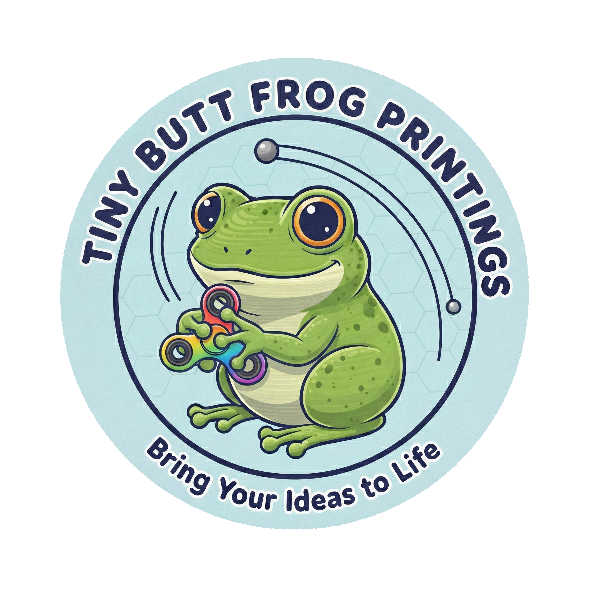 Tiny Butt Frog Printings Logo